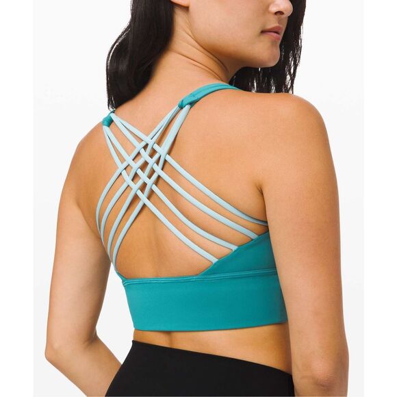 Lululemon Free To Be Bra Wild High Neck Long Line size 10 - Picture 1 of 4